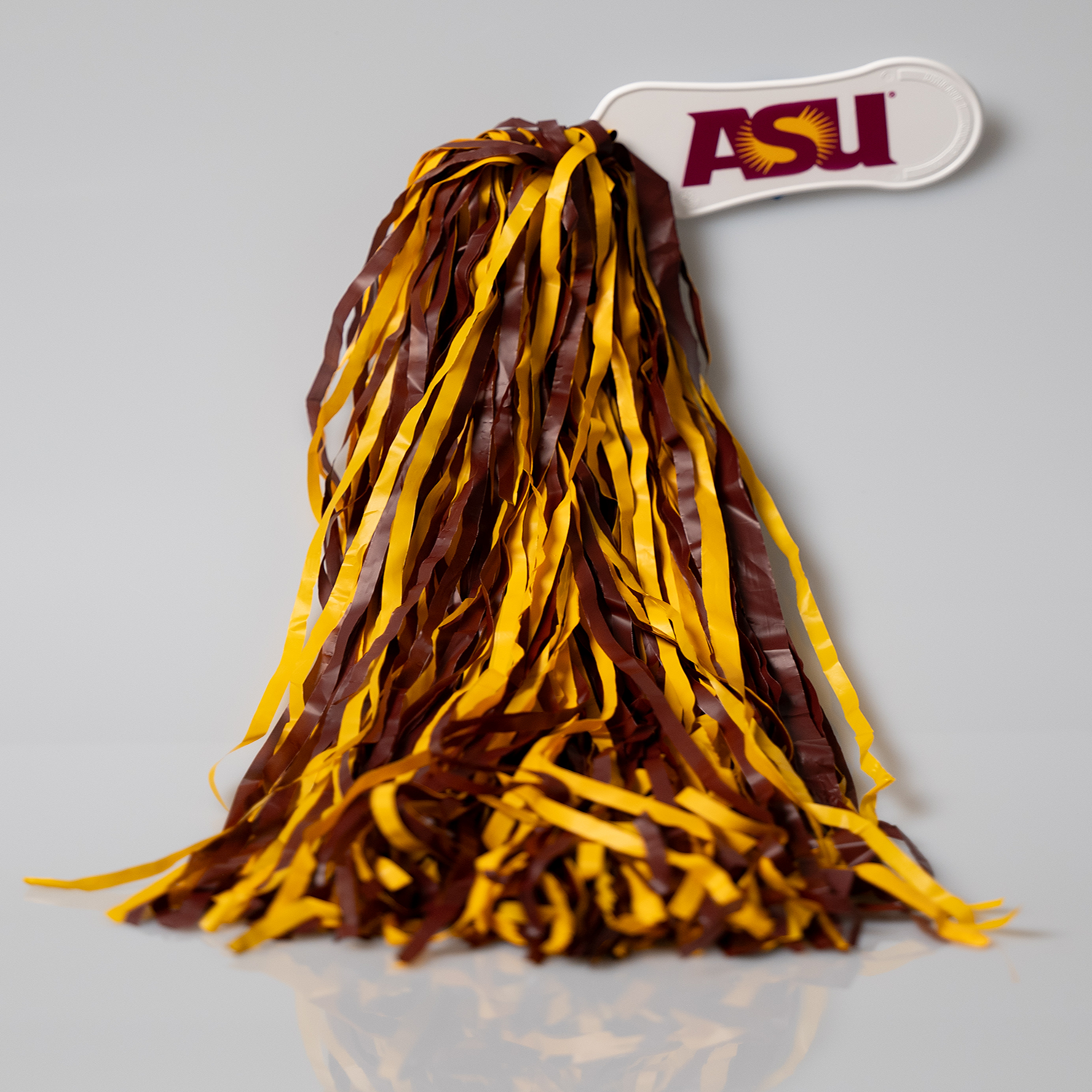 ASU Maroon and Gold Pom-Poms