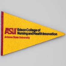 ASU Edson Pennant magnet