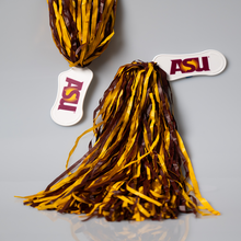 ASU Maroon and Gold Pom-Poms